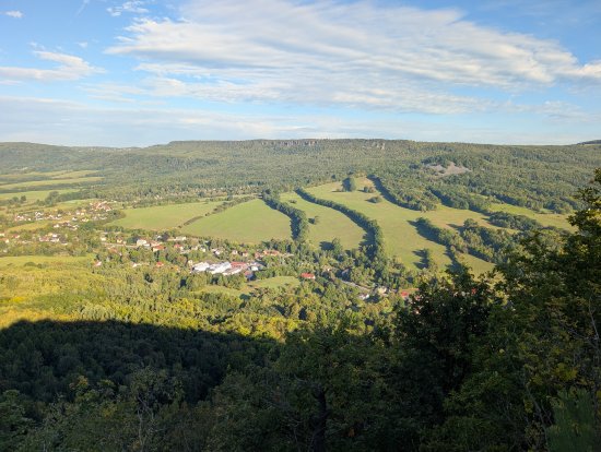 Pohled na Libouchec a Jílové